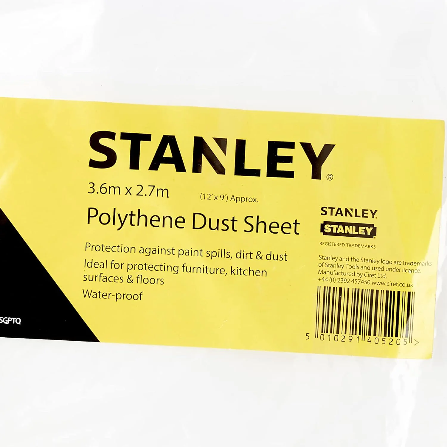 فیلم پوششی پلی اتیلن استنلی 3.6 متر در 2.7 متر