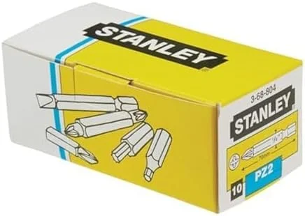 سری پیچ گوشتی استنلی 1-68-949 PZ2 (25 عددی)، نقره ای