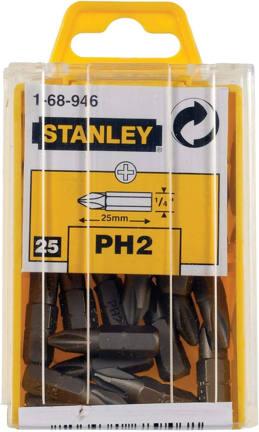 نوک پیچ گوشتی فیلیپس سایز ۲ طول ۵۰ میلی متر (بسته ۱۰ عددی)