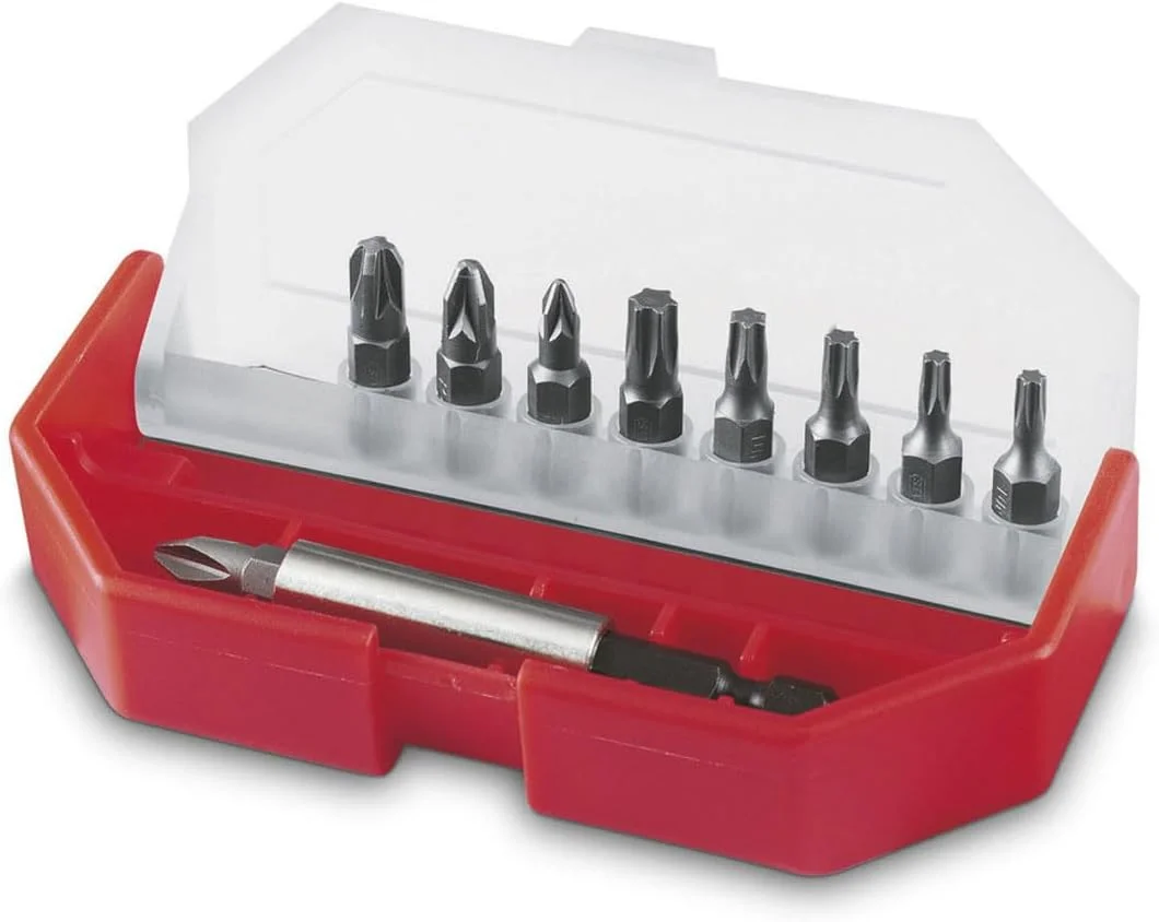 مجموعه سری پیچ گوشتی 9 عددی استنلی مدل 1-68-724، نقره ای مجموعه سری پیچ گوشتی 9 عددی استنلی مدل 1-68-724، نقره ای