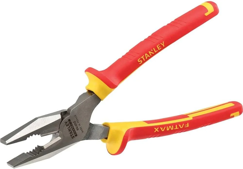 انبر سیم لخت کن استنلی VDE 200 میلی متر مدل 0 84 002 انبر سیم لخت کن استنلی VDE 200 میلی متر مدل 0 84 002