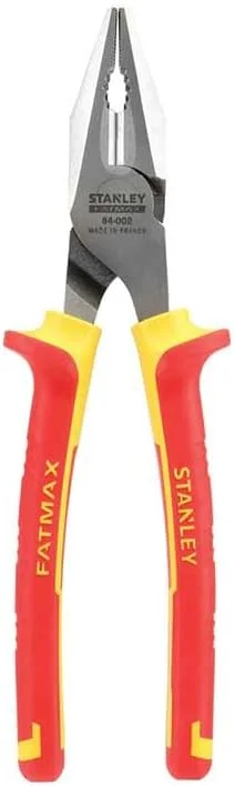 انبر سیم لخت کن استنلی VDE 200 میلی متر مدل 0 84 002 انبر سیم لخت کن استنلی VDE 200 میلی متر مدل 0 84 002