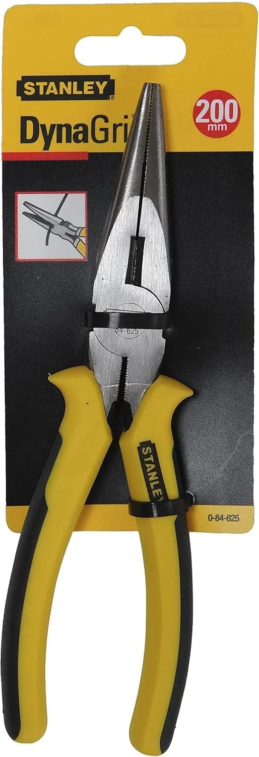 انبر دم باریک 200 میلیمتری استنلی مدل 0-84-625 - STA084625 انبر دم باریک 200 میلیمتری استنلی مدل 0-84-625 - STA084625