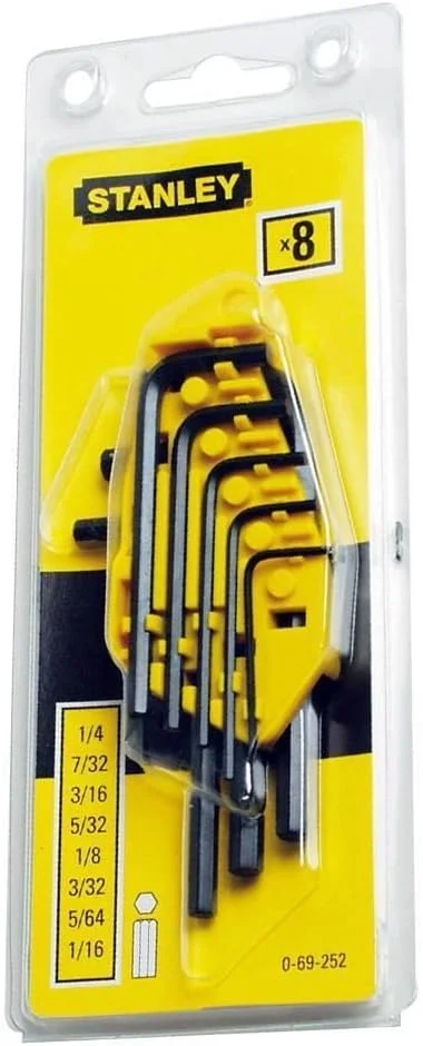 مجموعه آچار آلن استنلی - Af 0 69 252