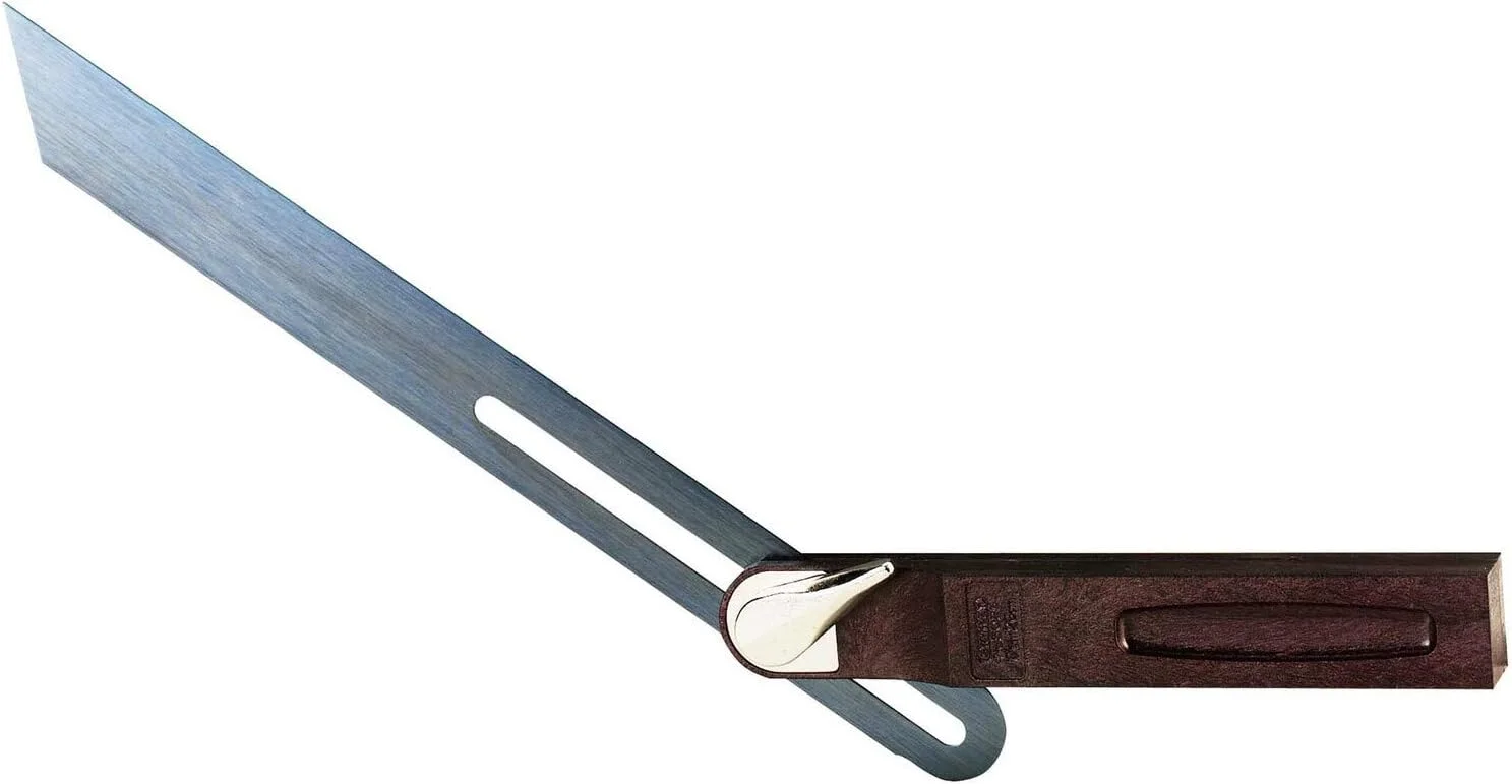 گونیای متحرک استنلی 0-46-535، آبی/نقره ای