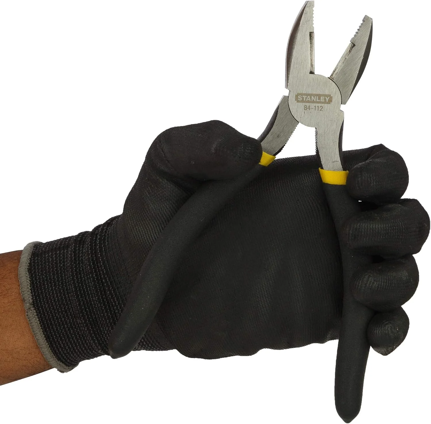 انبر سیم‌لخت‌کن 7 اینچی استنلی مدل STHT84112-8، مشکی و نقره‌ای