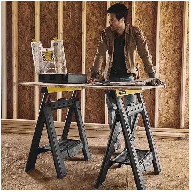 خرک اره قابل تنظیم استنلی مدل STST60626 - بسته دوتایی خرک اره قابل تنظیم استنلی مدل STST60626 - بسته دوتایی