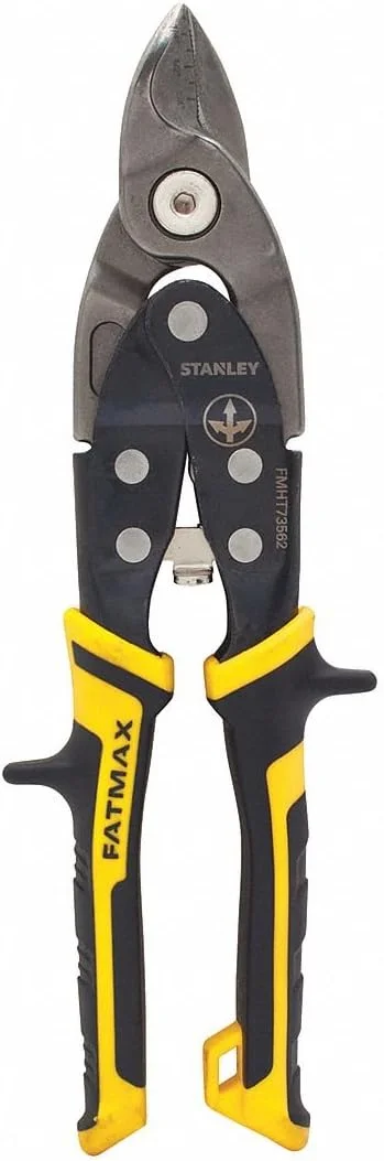 قیچی هوانوردی نوک پهن استنلی فت مکس مدل FMHT73562، زرد