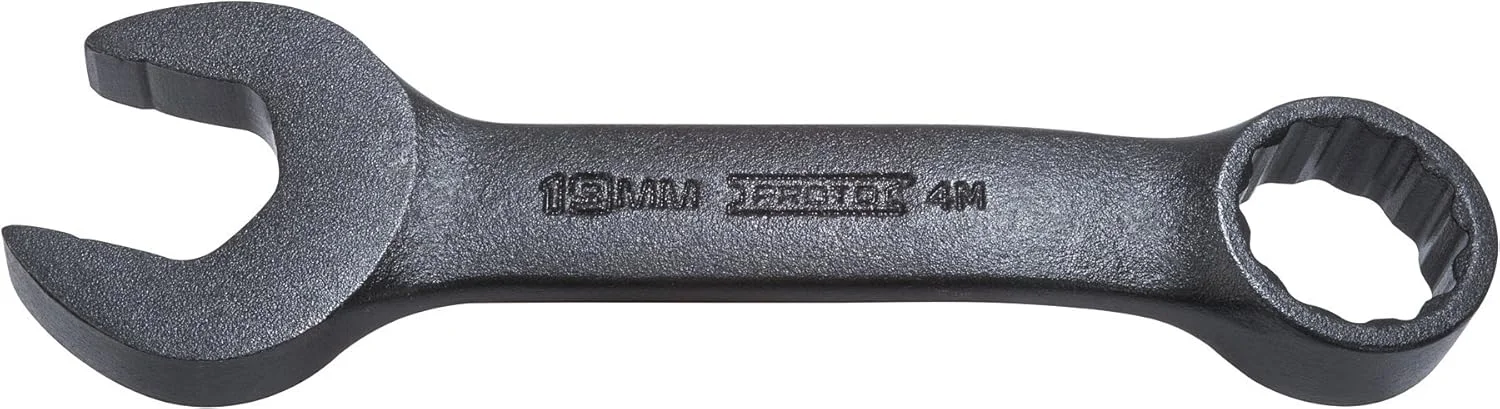 آچار یکسر تخت یکسر رینگ کوتاه متریک 19 میلی‌متری استنلی پروتو مدل J1219MESB با پوشش اکسید مشکی