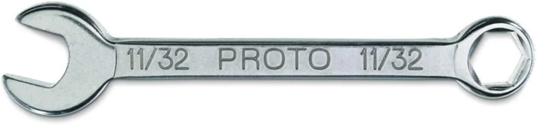 آچار ترکیبی کوتاه 6 پر صنعتی Proto Stanley J1211EFS سایز 11/32 اینچ