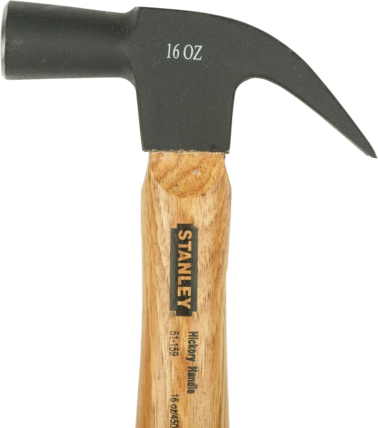 چکش میخ کش استنلی مدل 51-159 با دسته چوبی (450 گرمی)