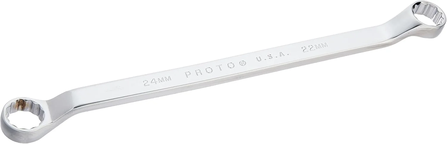 آچار رینگی دو سر تخت متریک استنلی J1073M Proto با زاویه 22 در 24 میلی‌متر