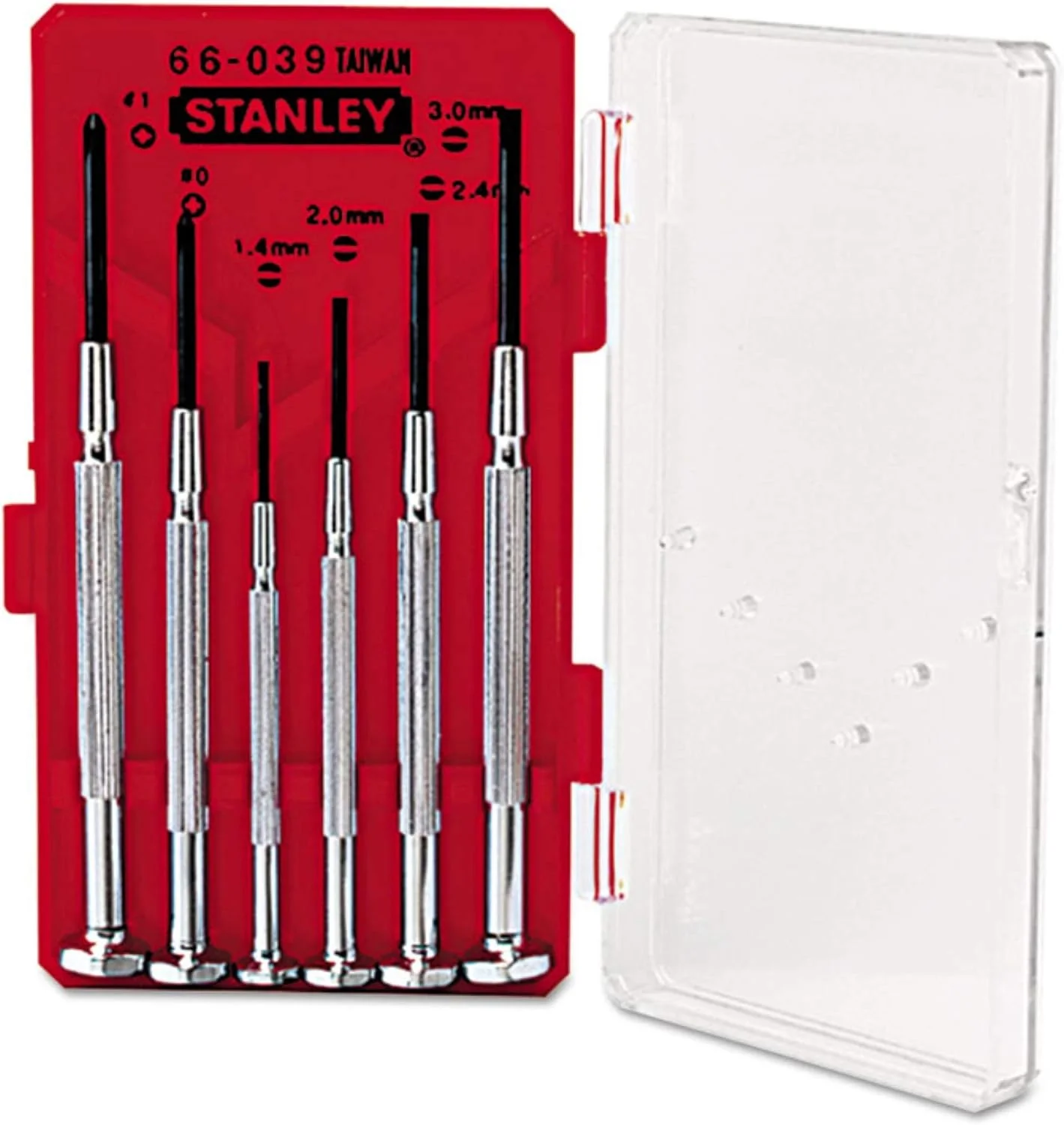 مجموعه پیچ گوشتی جواهرسازی 6 عددی استنلی مدل 66-039