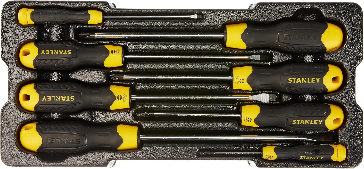 مجموعه پیچ گوشتی 8 عددی استنلی