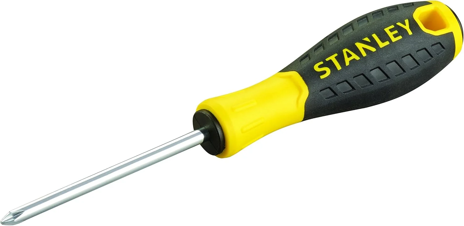 پیچ گوشتی ضروری استنلی مدل STHT0-60308، 100 میلی متر x 1، چهارسو