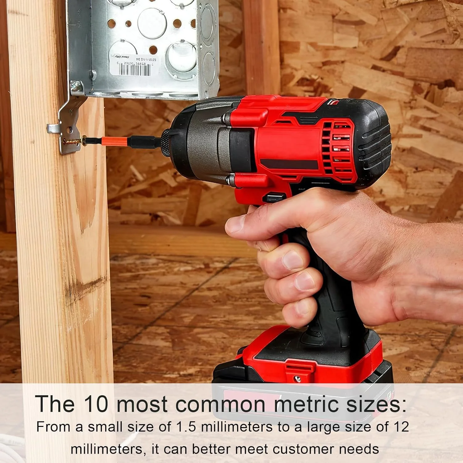 مجموعه ۹ عددی سری پیچ گوشتی آلنی مغناطیسی، سایز H1.5 تا H10 طول ۵۰ میلی متر، فولاد S2، مناسب دریل های ضربه ای با شفت ۱/۴ اینچ، مناسب پیچ گوشتی های برقی و دستی