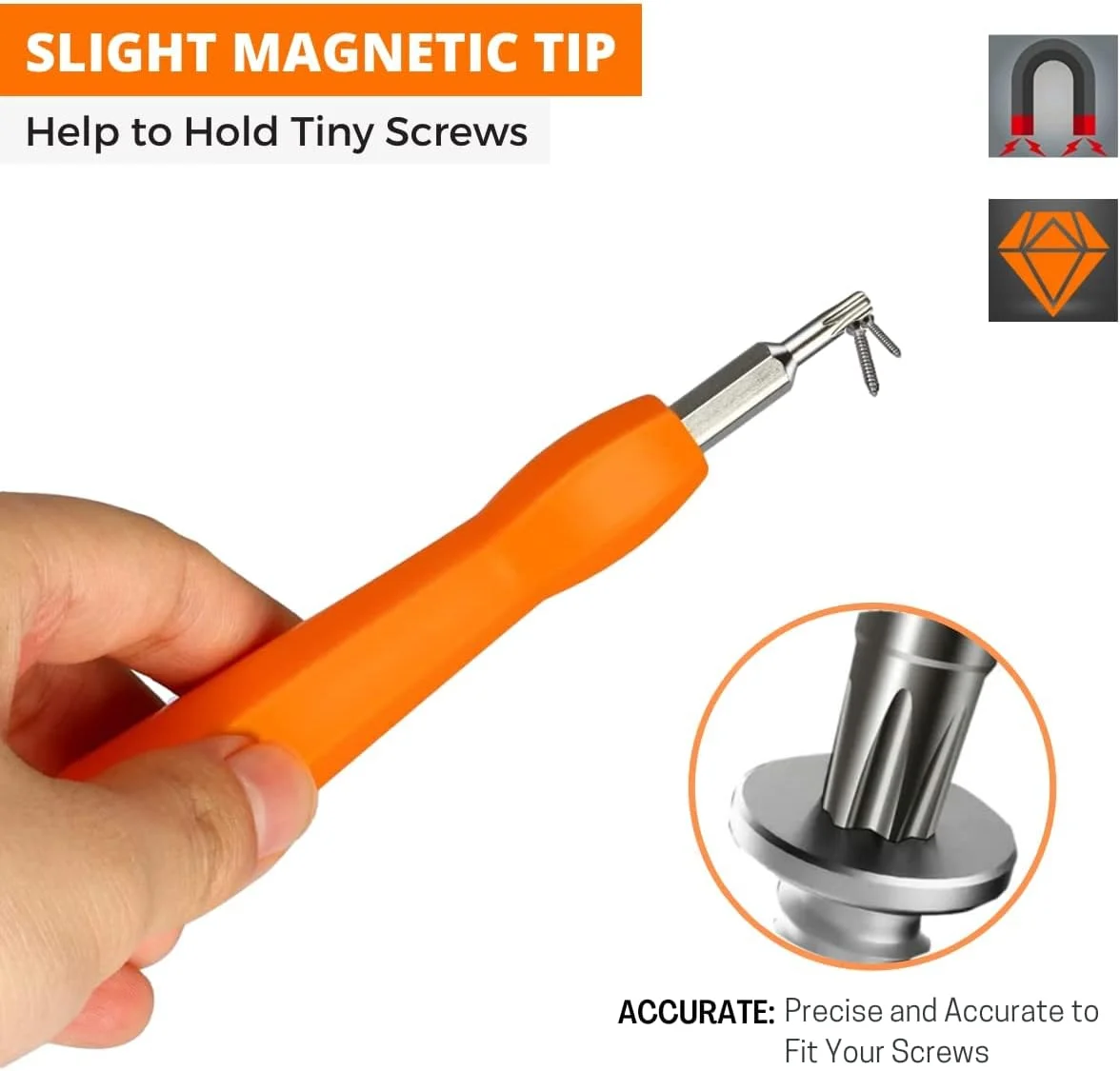 پیچ گوشتی جایگزین رینگ، ابزار پیچ گوشتی رینگ برای تعویض باتری، پیچ گوشتی دوربین رینگ دو سر سازگار با تمام زنگ های درب رینگ