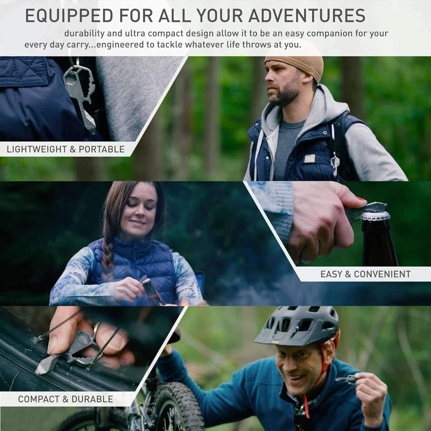 ابزار چندکاره جیبی KASTWAVE به شکل کلید، کیت ابزار کوچک 24 در 1، ابزار چندکاره استیل ضد زنگ برای پیچ گوشتی، سوهان، درب بازکن بطری، آچار، خط کش، سیم لخت کن، هدیه برای آقایان (طلایی)