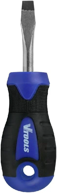 پیچ گوشتی دوسو مغناطیسی قابل حمل و چند منظوره VTOOLS، 6x38 میلی متر، ایده آل برای استفاده در دفتر، خانه و کارگاه، VT2118