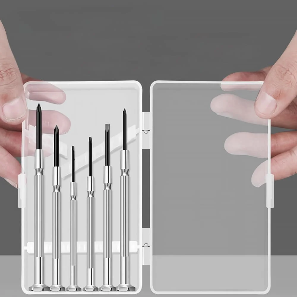 ست پیچ گوشتی کوچک 6 در 1، کیت ابزار تعمیرات مینیاتوری مغناطیسی دقیق ست پیچ گوشتی کوچک 6 در 1، کیت ابزار تعمیرات مینیاتوری مغناطیسی دقیق