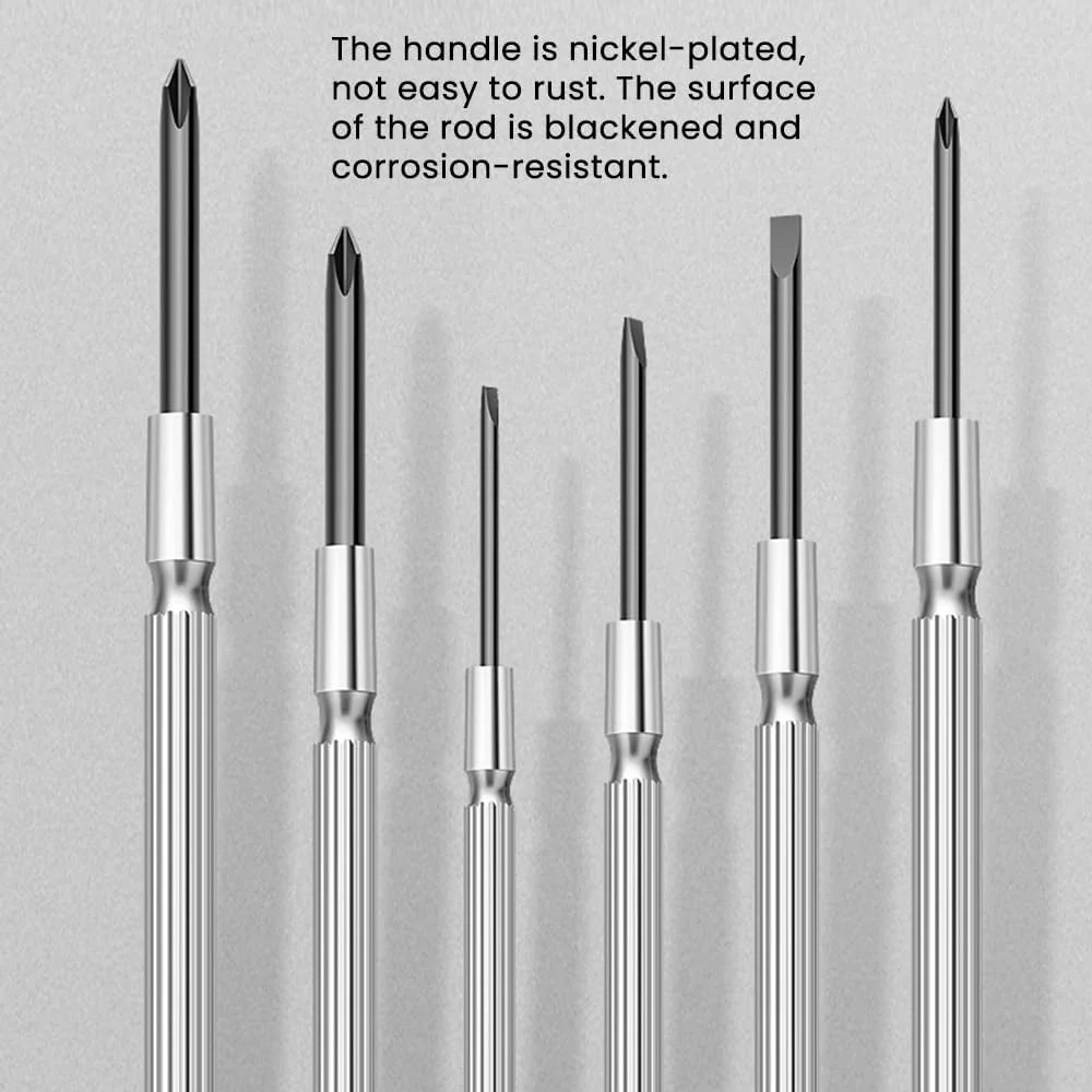 ست پیچ گوشتی کوچک 6 در 1، کیت ابزار تعمیرات مینیاتوری مغناطیسی دقیق ست پیچ گوشتی کوچک 6 در 1، کیت ابزار تعمیرات مینیاتوری مغناطیسی دقیق