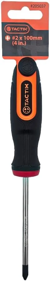 پیچ گوشتی چهارسو Tactix PH #2X100Mm (4 اینچ) - Ttx-205037