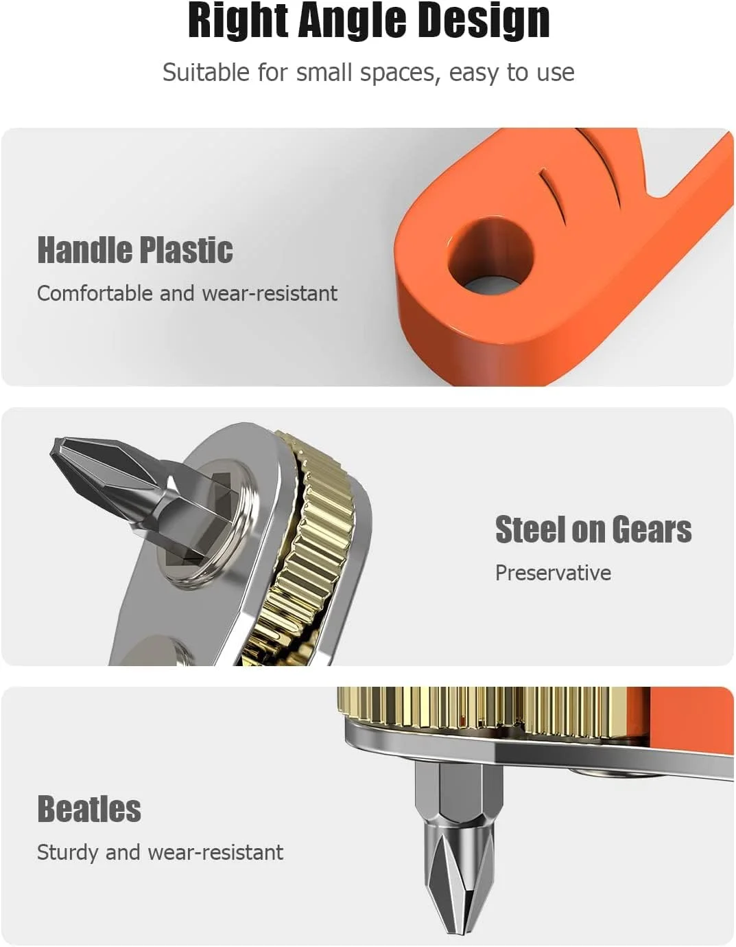 پیچ گوشتی مغناطیسی زاویه راست SYOSI، برای فضاهای نامناسب، آچار جغجغه ای مینی Ancable 1/4 اینچی PH2، پیچ گوشتی جغجغه ای مینی برگشت پذیر با گشتاور بالا 1/4 اینچی، برای مناطق تنگ پیچ گوشتی مغناطیسی زاویه راست SYOSI، برای فضاهای نامناسب، آچار جغجغه ای مینی Ancable 1/4 اینچی PH2، پیچ گوشتی جغجغه ای مینی برگشت پذیر با گشتاور بالا 1/4 اینچی، برای مناطق تنگ