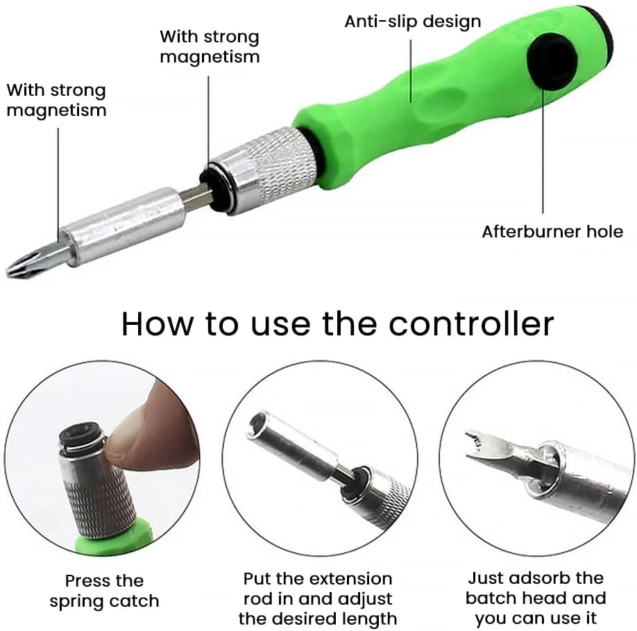 مجموعه پیچ گوشتی کوچک 32 در 1، کیت ابزار تعمیرات مغناطیسی دقیق مجموعه پیچ گوشتی کوچک 32 در 1، کیت ابزار تعمیرات مغناطیسی دقیق