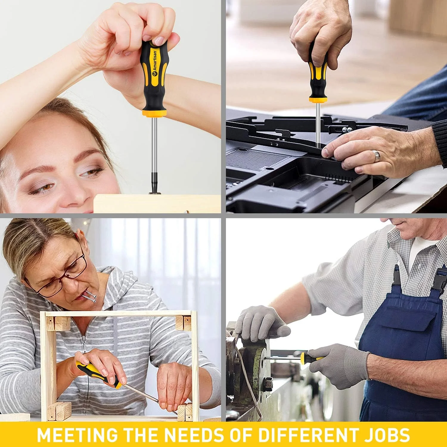 مجموعه 11 عددی پیچ گوشتی ستاره ای آهنربایی Amartisan، مجموعه پیچ گوشتی ستاره ای آهنربایی T6 - T40 بهترین انتخاب مجموعه 11 عددی پیچ گوشتی ستاره ای آهنربایی Amartisan، مجموعه پیچ گوشتی ستاره ای آهنربایی T6 - T40 بهترین انتخاب