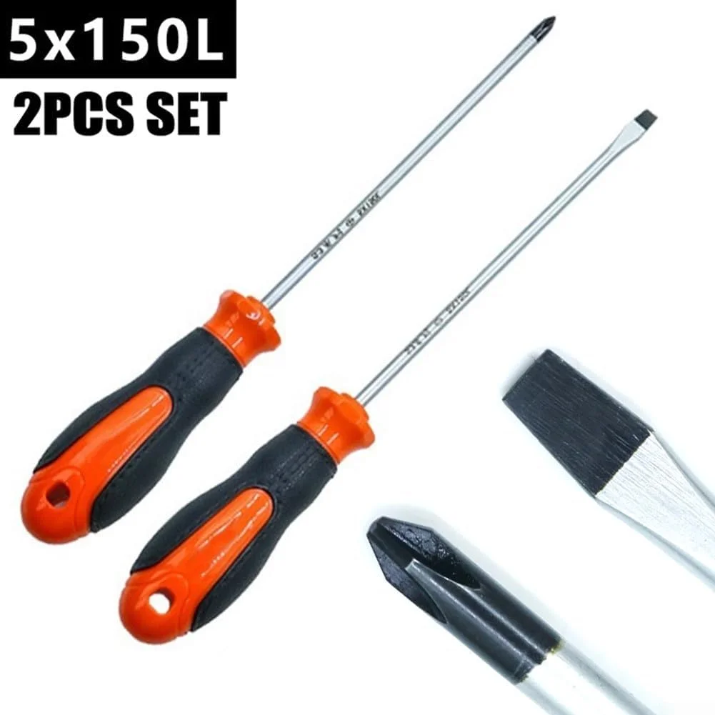 پیچ گوشتی 150 میلی متری، پیچ گوشتی چهارسو و دوسو (5X150 چهارسو + دوسو) Desarmador، مجموعه پیچ گوشتی قابل حمل، پیچ گوشتی کوچک و بادوام پیچ گوشتی 150 میلی متری، پیچ گوشتی چهارسو و دوسو (5X150 چهارسو + دوسو) Desarmador، مجموعه پیچ گوشتی قابل حمل، پیچ گوشتی کوچک و بادوام