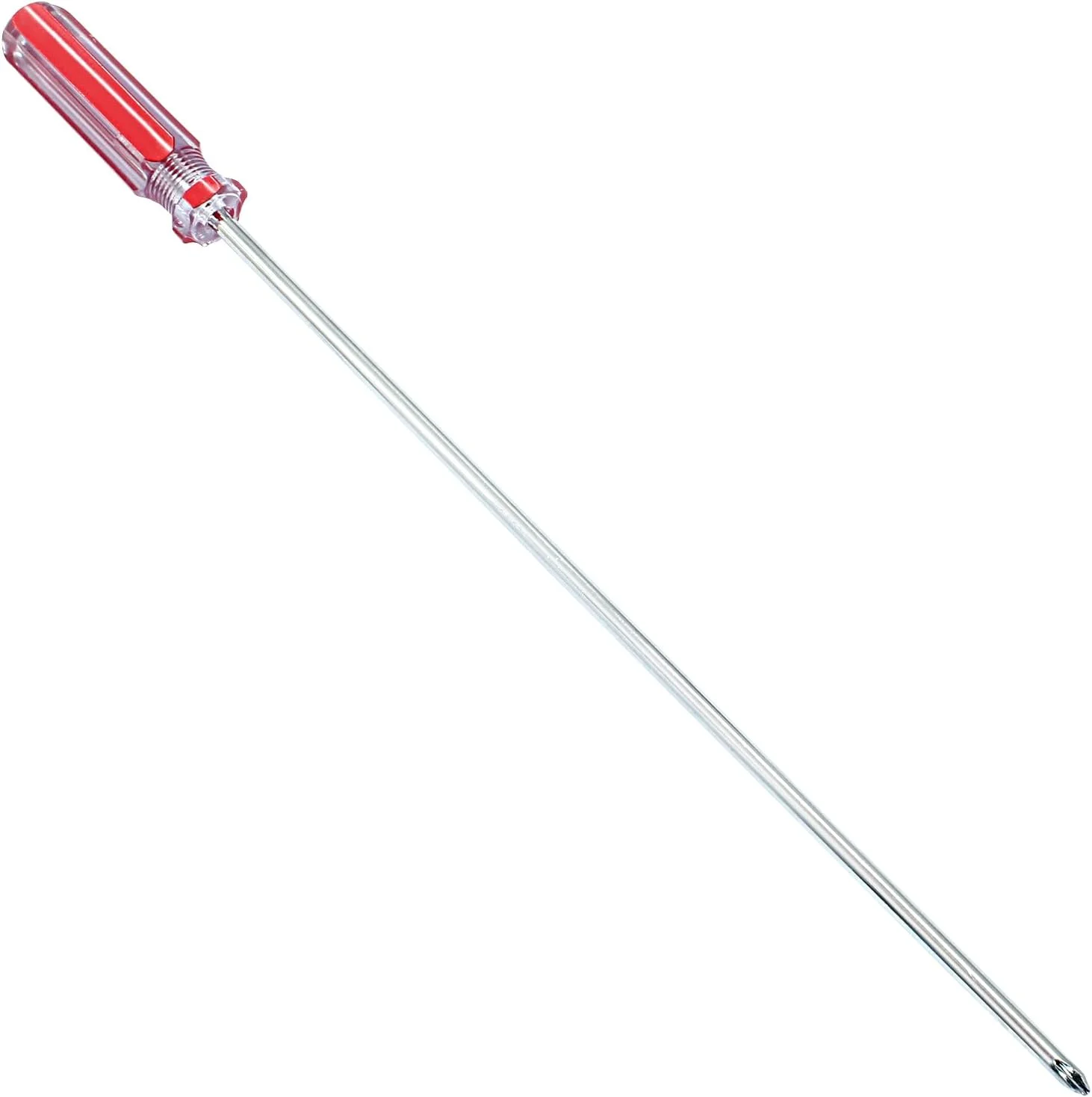 پیچ گوشتی چهارسوی 12 اینچی Piutouyar، پیچ گوشتی با شفت بسیار بلند و سر مغناطیسی شماره 2، مناسب برای تعمیرات و بهبود خانه، قرمز پیچ گوشتی چهارسوی 12 اینچی Piutouyar، پیچ گوشتی با شفت بسیار بلند و سر مغناطیسی شماره 2، مناسب برای تعمیرات و بهبود خانه، قرمز