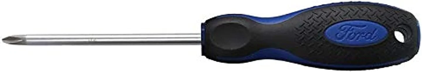 پیچ گوشتی تخت S2 فورد تولز با نوک مغناطیسی شکاف دار و دسته لاستیکی، SL5 X 100 میلی متر، Fht-C-0015