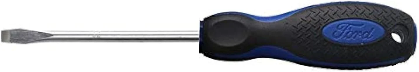 پیچ گوشتی تخت فورد تولز S2 با نوک مغناطیسی و دسته لاستیکی، SL6 X 150mm، Fht-C-0018