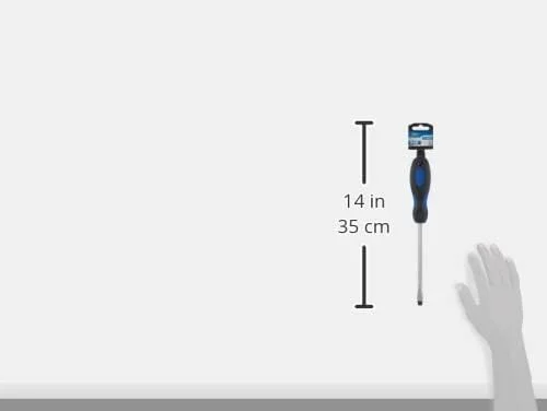 پیچ گوشتی دوسو فورد تولز SL8x150mm با دسته لاستیکی مدل FHT0011