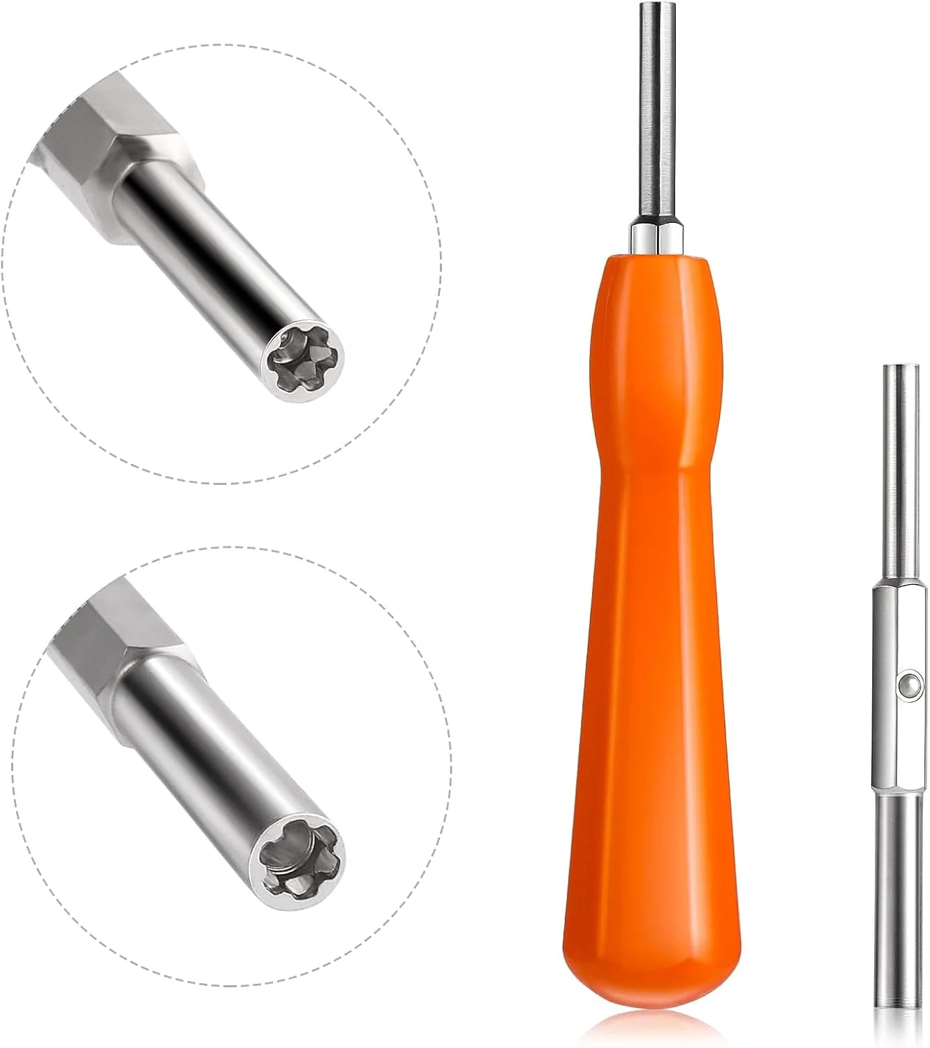 پیچ گوشتی گیم بیت دو سر 4.5 و 3.8 میلی متری، ابزار تعمیر کنسول بازی SNES، NES، N64، گیم بوی، پیچ گوشتی مغناطیسی