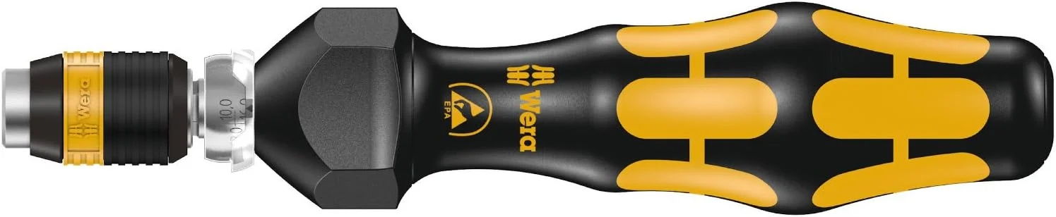 پیچ گوشتی ترکمتر ورا، مشکی/زرد، 7400