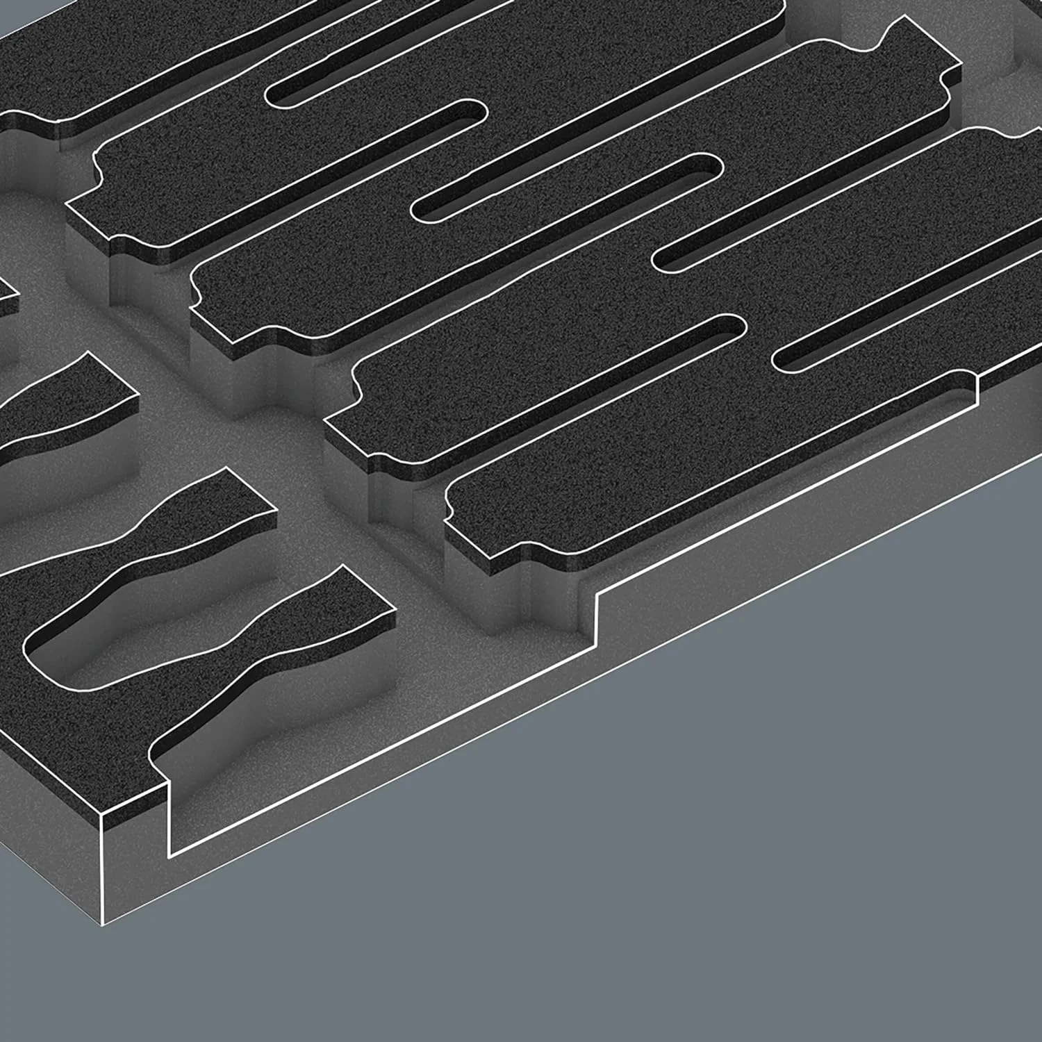ورا 05150102001 9711 درج فوم ست پیچ گوشتی VDE 1، 16 تکه، قرمز-زرد ورا 05150102001 9711 درج فوم ست پیچ گوشتی VDE 1، 16 تکه، قرمز-زرد