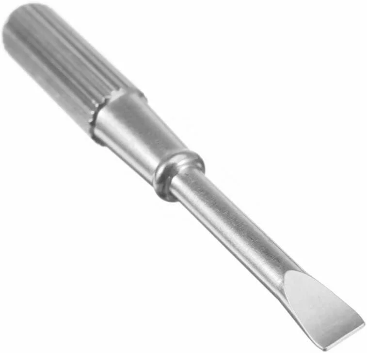 پیچ گوشتی کوچک فولاد تیتانیوم BRAVECOW برای تعمیر دستبند (نقره ای) پیچ گوشتی کوچک فولاد تیتانیوم BRAVECOW برای تعمیر دستبند (نقره ای)