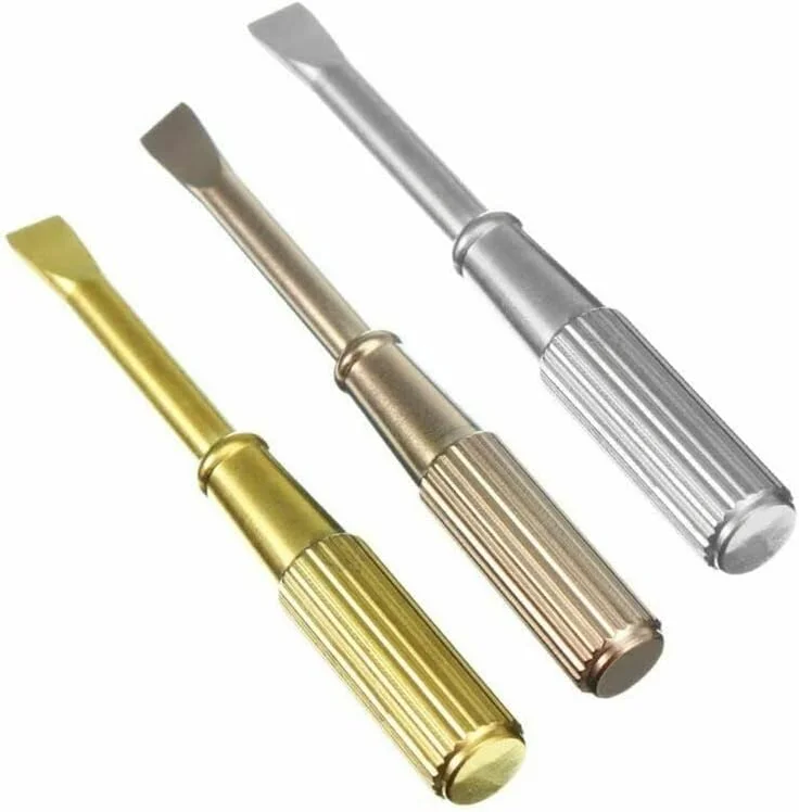 پیچ گوشتی کوچک فولاد تیتانیوم BRAVECOW برای تعمیر دستبند (نقره ای) پیچ گوشتی کوچک فولاد تیتانیوم BRAVECOW برای تعمیر دستبند (نقره ای)