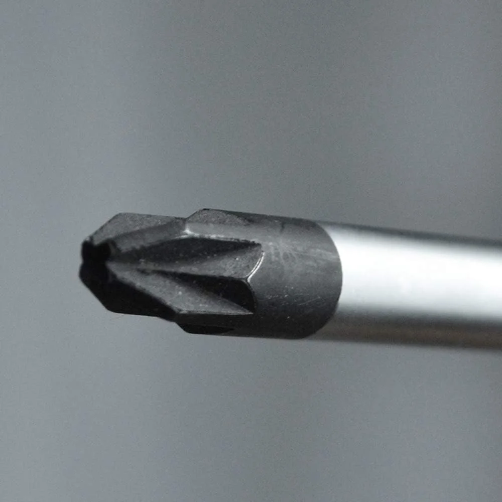 پیچ گوشتی بلند با دسته نرم Faithfull FAISDPZ1L، نوک پوزی درایو PZ1، طول 250 میلی متر