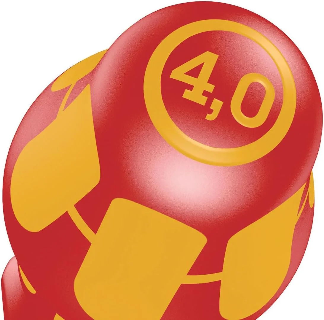 پیچ گوشتی عایق VDE Wera 160 i Kraftform Plus Lasertip، دوسو 0.8 x 4 x 100 میلی متر، 05006115001 پیچ گوشتی عایق VDE Wera 160 i Kraftform Plus Lasertip، دوسو 0.8 x 4 x 100 میلی متر، 05006115001