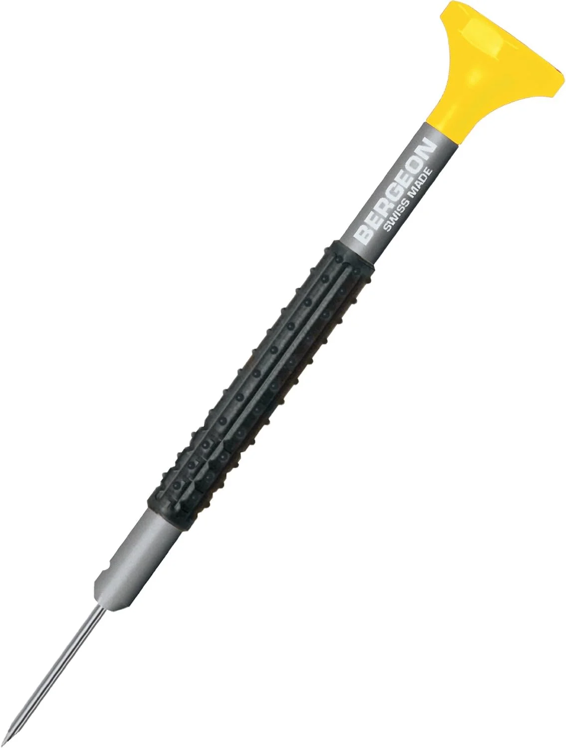 پیچ گوشتی ارگونومیک 0.80 میلی متری استیل ضد زنگ Bergeon 55-682 6899-AT-080 به همراه تیغه های یدکی، کیت تعمیر ساعت