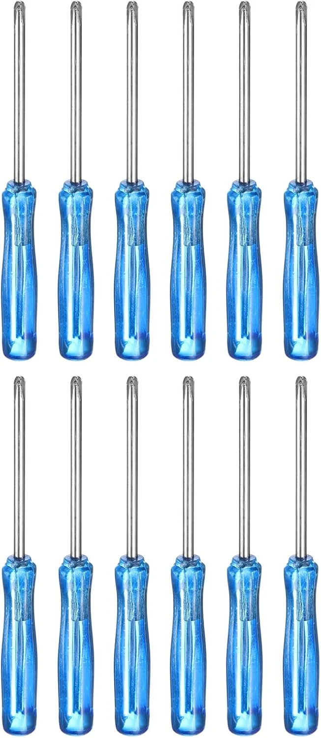 ست 12 عددی پیچ گوشتی فیلیپس کوچک PH00، طول 6.6 سانتی متر، فولاد کربنی 3.3 سانتی متری با دسته ABS ارگونومیک برای تعمیرات DIY، آبی ست 12 عددی پیچ گوشتی فیلیپس کوچک PH00، طول 6.6 سانتی متر، فولاد کربنی 3.3 سانتی متری با دسته ABS ارگونومیک برای تعمیرات DIY، آبی
