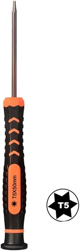 پیچ گوشتی ستاره ای T5 TECKMAN، پیچ گوشتی دقیق 6 پر برای باز کردن باتری لپ تاپ و مک بوک ایر و تعویض هارد دیسک پیچ گوشتی ستاره ای T5 TECKMAN، پیچ گوشتی دقیق 6 پر برای باز کردن باتری لپ تاپ و مک بوک ایر و تعویض هارد دیسک