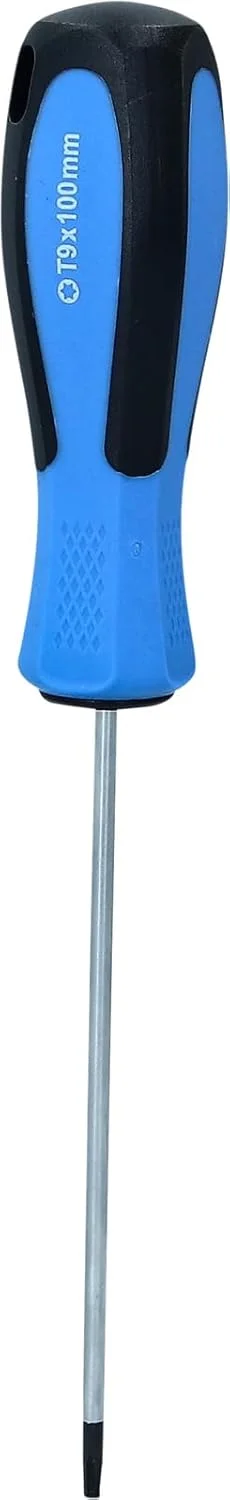 پیچ گوشتی ستاره‌ای BT031041 بریلیانت تولز، سایز T9، طول 100 میلی‌متر، تولید شده توسط کی اس تولز، سایز T9 x 100 میلی‌متر