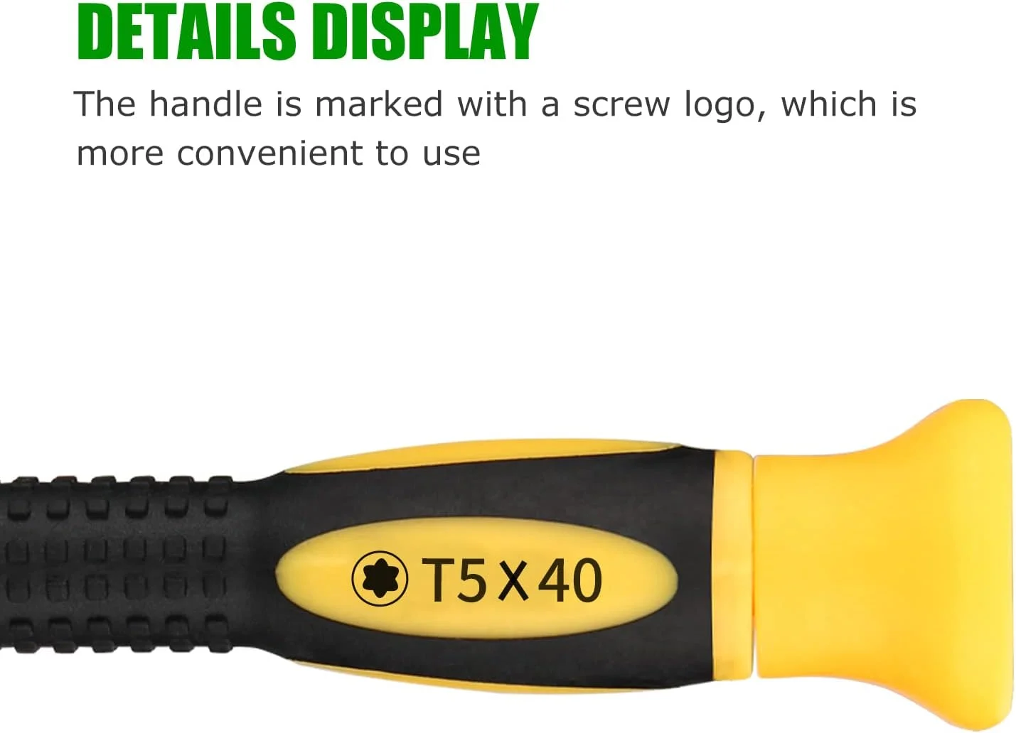 پیچ گوشتی T5 Mellbree Torx برای تعمیر PS5، پیچ گوشتی دقیق T5 با نوک مغناطیسی برای PS5، PS4، PS3، Xbox One، Xbox 360 و تعمیرات بیشتر تجهیزات بازی