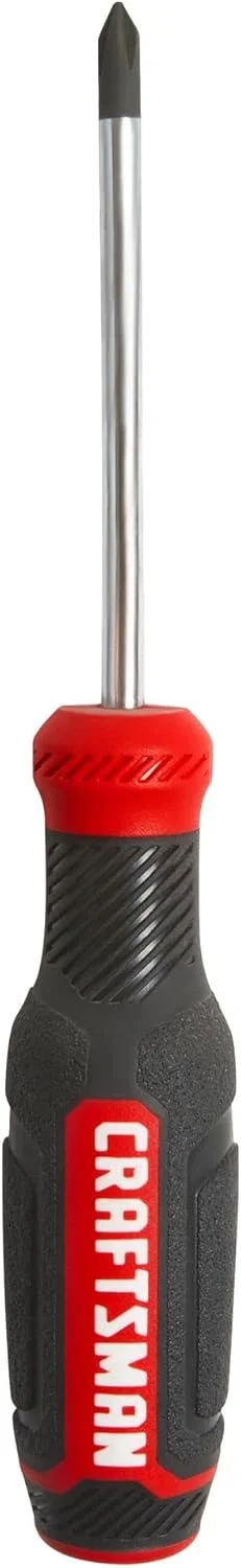 پیچ گوشتی چهارسو CRAFTSMAN، دو ماده ای، PH #1 X 3 اینچ (CMHT65052N)