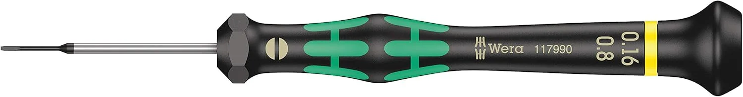 پیچ گوشتی ورآ 2035 برای پیچ های دوسو مناسب برای کاربردهای الکترونیکی، 0.16 میلی متر x 0.8 میلی متر x 40 میلی متر پیچ گوشتی ورآ 2035 برای پیچ های دوسو مناسب برای کاربردهای الکترونیکی، 0.16 میلی متر x 0.8 میلی متر x 40 میلی متر