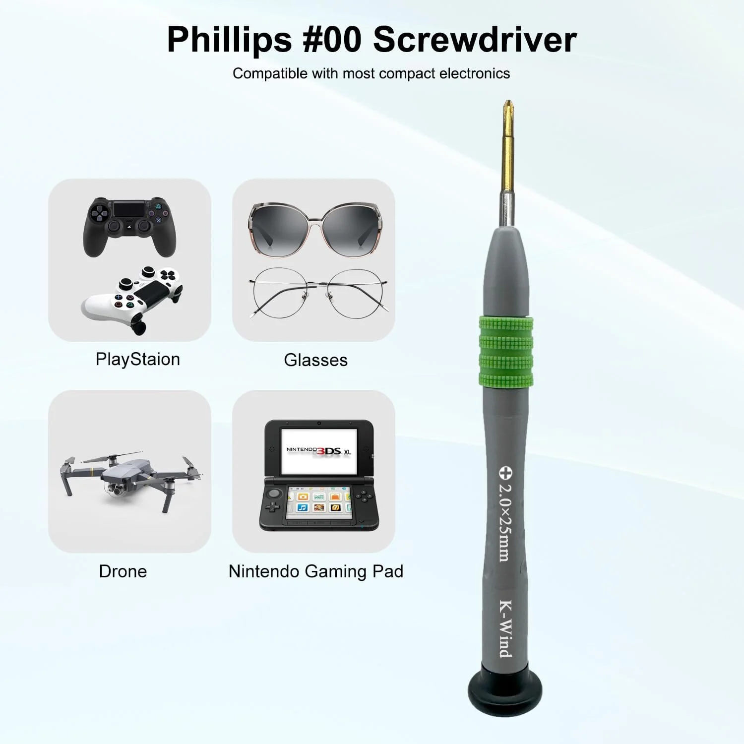 پیچ گوشتی دقیق فیلیپس 2.0 میلیمتری PH00 برای نینتندو سوییچ DSI XL/DSI LL/3DS XL/3DS LL، پیچ گوشتی کوچک فیلیپس #00، نوک مغناطیسی، سر گردان، پیچ گوشتی تکی 2.0 میلیمتری فیلیپس پیچ گوشتی دقیق فیلیپس 2.0 میلیمتری PH00 برای نینتندو سوییچ DSI XL/DSI LL/3DS XL/3DS LL، پیچ گوشتی کوچک فیلیپس #00، نوک مغناطیسی، سر گردان، پیچ گوشتی تکی 2.0 میلیمتری فیلیپس