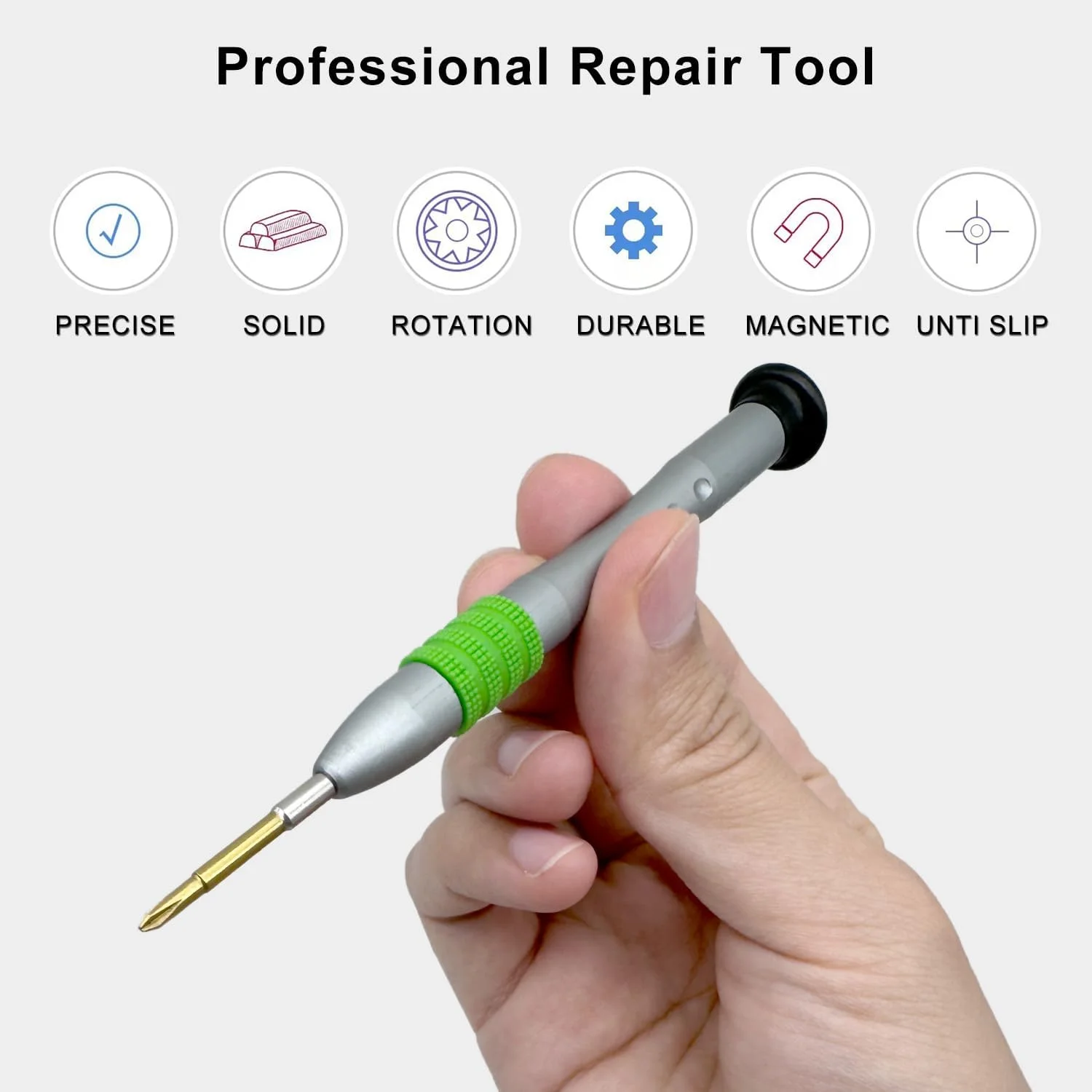 پیچ گوشتی دقیق فیلیپس 2.0 میلیمتری PH00 برای نینتندو سوییچ DSI XL/DSI LL/3DS XL/3DS LL، پیچ گوشتی کوچک فیلیپس #00، نوک مغناطیسی، سر گردان، پیچ گوشتی تکی 2.0 میلیمتری فیلیپس پیچ گوشتی دقیق فیلیپس 2.0 میلیمتری PH00 برای نینتندو سوییچ DSI XL/DSI LL/3DS XL/3DS LL، پیچ گوشتی کوچک فیلیپس #00، نوک مغناطیسی، سر گردان، پیچ گوشتی تکی 2.0 میلیمتری فیلیپس